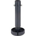 Base réglable 110 mm noir