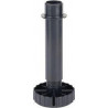 Base réglable 110 mm noir