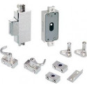 Serrure espagnolette.72213D15 Métal nickelé