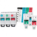 Raths starter set soins de la peau-nettoyage-soins avec 3 distributeurs et plaque de protection de la peau standard