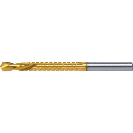 Foret de fraisage Universal HSS TiN 6mm EXACT