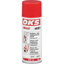 Spray lubrifiant adhésif chaîne 400ml OKS 451 (Par 12)