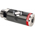 Raccord de sécurité DN 7,4 mm, filetage intérieur filetage AG G3/8 RIEGLER