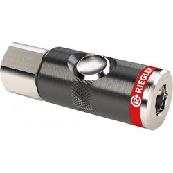 Raccord de sécurité DN 7,4 mm, filetage intérieur filetage IG G1/4 RIEGLER