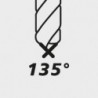 Foret rainure courte D338 HSS-Co8% Raptor 10mm GÜHRING