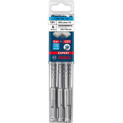 Foret perforateur SDS-plus 7x 6x100x165mm 10St EXPERT Bosch