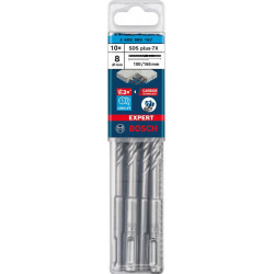 Foret perforateur SDS-plus 7x 8x100x165mm 10St EXPERT Bosch