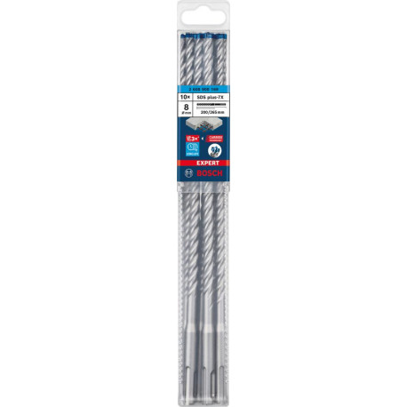 Foret perforateur SDS-plus 7x 8x200x265mm 10St EXPERT Bosch