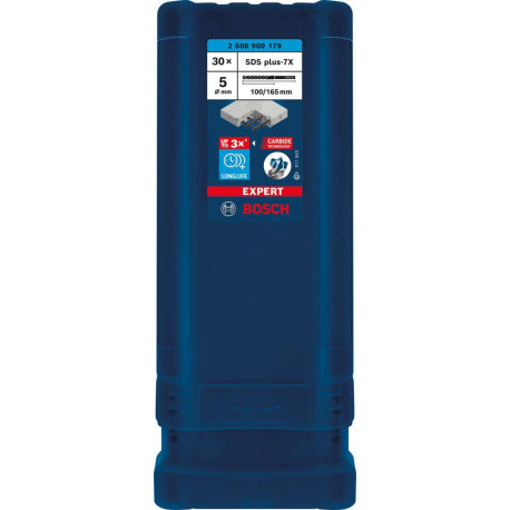Foret perforateur SDS-plus 7x 5x100x165mm 30St EXPERT Bosch