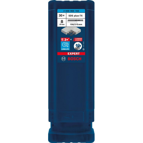 Foret perforateur SDS-plus 7x 8x150x215mm 30St EXPERT Bosch