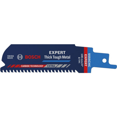 Lame de scie sabre Expert S 555 CHC Pack a 1 unités Bosch