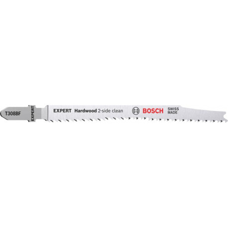 Lame de scie sauteuse Expert T 308 BF Pack a 5 unité Bosch