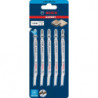 Lame de scie sauteuse Expert T 308 BF Pack a 5 unité Bosch
