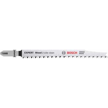 Lame de scie sauteuse Expert T 308 B Pack a 5 unité Bosch