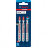 Lame de scie sauteuse a 3 unité T 108 BHM Bosch