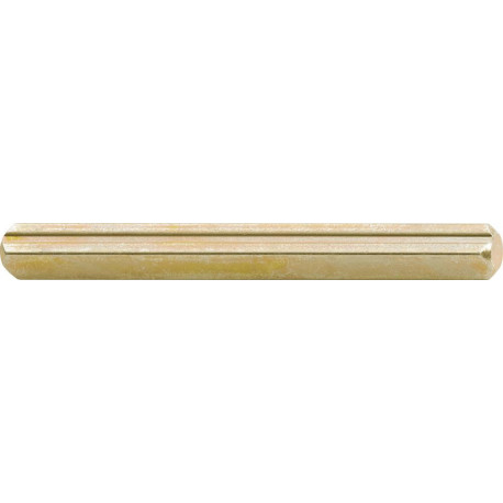 Goupille porte 9x80mm avec fente acier vz