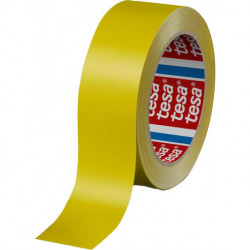 Ruban adhésif tesa 60404 PVC jaune 66m x 12mm (Par 12)