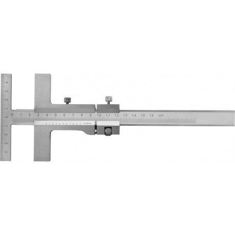 Pied à coulisse avec réglage précis 250mm FORTIS