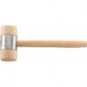 Maillet bois DIN 7462B Tête-D. 100x200mm FORTIS