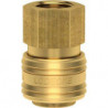 Raccord rapide NW 72mm Laiton Serie ES IG G1/4 LÜDECKE