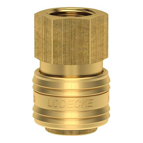 Raccord rapide NW 72mm Laiton Serie ES IG G3/8 LÜDECKE