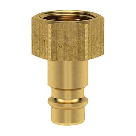 Bouchon mamelon pour raccord NW 72mm Laiton Serie ES IG G3/8 LÜDECKE