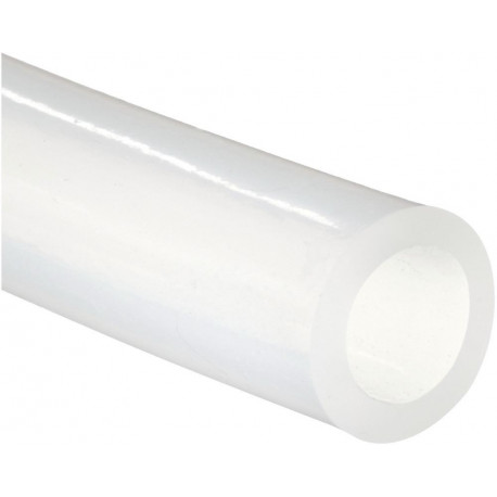 Tuyau silicone transparent FDA 6x2mm 25m