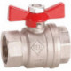 Vanne BR 990.2 Flügelgriff IG/IG G 1 PN40 Laiton BEE