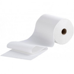 Rouleau d'essuie-mains basique blanc 21cm x 140m cellulose (Par 6)