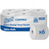 Rouleau d'essuie-mains Scott CONTROL EXTRA STRONG / blanc (Par 6)