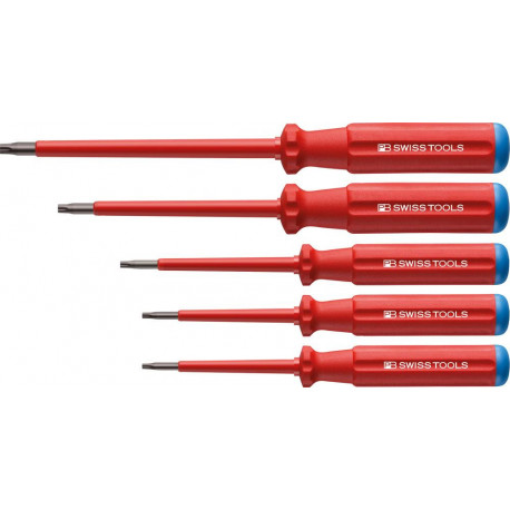 Set Tournevis VDE 5-unités Torx en carton Classic PB Swiss Tools