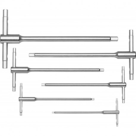 Poignée en T-Tournevis- Set avec poignée coulissante 5-unités 25-6mm PB Swiss Tools