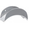 Wandschlauchhalter silber beschichtetn° 60104