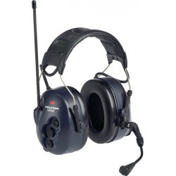 Appareil radio avec protection auditive Peltor LiteCom microphone vocal communic