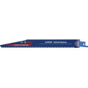 Lame de scie sabre Expert Automotive Steel L.225mm B.20mm TPI 8 3mm 10 Unités