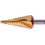 Foret étagé universel, goujure hélicoïdale, revêtement TiN, Long. de l'étage : 5 mm, Long. totale 80 mm, Ø queue h8 : 6 mm