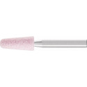 Meule sur tige STEEL EDGE D10xH25 mm 6 mm corindon supérieur AR 80 KE PFERD