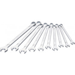 Set Clé mixte 600LG 10-tlg.SW 10-19mm Form A CV-Stahl HAZET