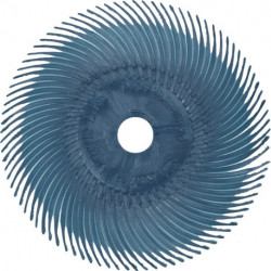 Disque à brosses radiales RB-ZB Type C D.75mm K.220 rouge 20000min-¹ 3M