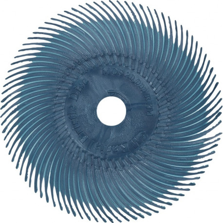Disque à brosses radiales RB-ZB Type C D.75mm K.220 rouge 20000min-¹ 3M