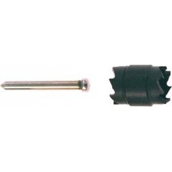 Fraise pour points de soudure, Article : Couronne de fraisage de rechange, rectifiée, Ø de la fraise 10 mm, Long. totale - mm