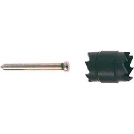Fraise pour points de soudure, Article : Couronne de fraisage de rechange, rectifiée, Ø de la fraise 10 mm, Long. totale - mm