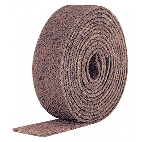 Rouleau abrasif non-tissé CF-RL L.10m L.100mm very fine rouge 10m/RL 3M