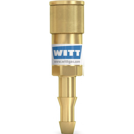 Raccord pour tuyau SK 100-1. SK 100-2 gaz combustible 9 mm corps WITT