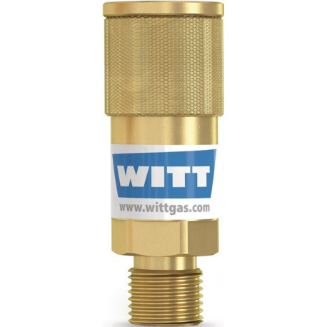 Raccord pour tuyau SK 100-1. SK 100-2 oxygène G 1/4 po. RH AGS corps WITT