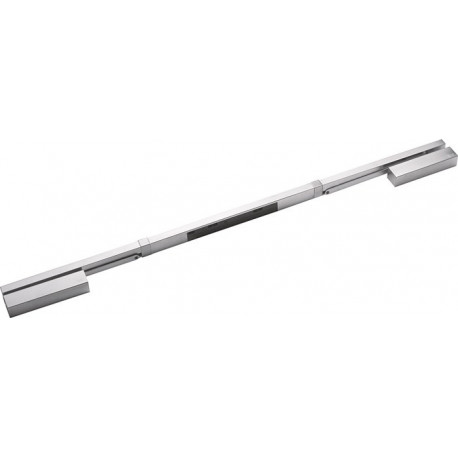 Ensemble ferme-porte TS 93 GSR/V-EMR 2 blanc 9016 EN 2-5 Installation normale côté charnièresDORMAKABA