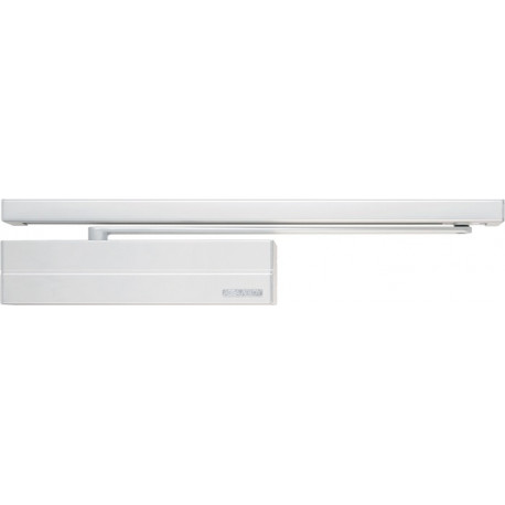 Ensemble de ferme-porte sur rail de guidage DC 500 / G 193 argent exécution standard EN 1-4