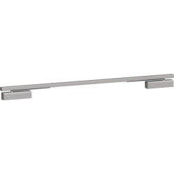 Ensemble de ferme-porte sur rail de guidage DC 700 G-CO-E argenté EN 3-6 Installation normale côté charnières