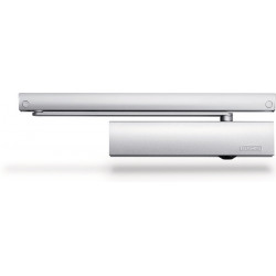 Ensemble ferme-porte TS 5000 L-N.Ecline blanc 9016 EN 3-5 GEZE