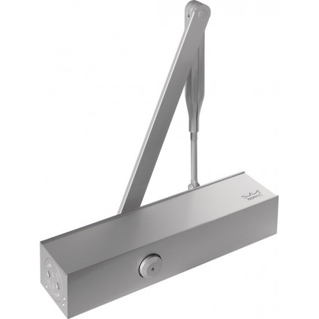 Ensemble ferme-porte TS 73 N argenté EN 2-4